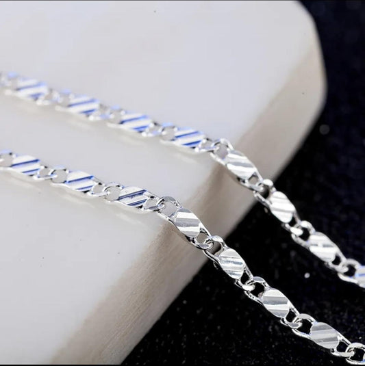 Luxury Silver Chain for Men and Women.Luxery Silver Chain.